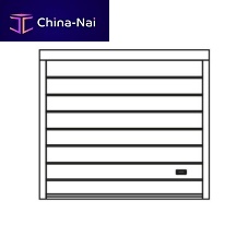 Sliding garage door Goiasgalvanised steelautomaticmanual