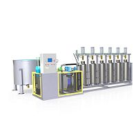 Hydrostatic test machine automaticfor sheet metalhydrostatic