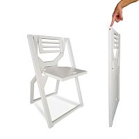Contemporary chair JOLLY whiteplywoodbambooplywood base