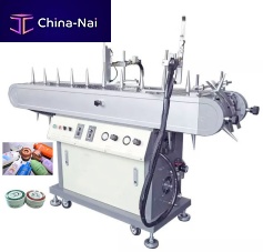 Flame surface treatment machine