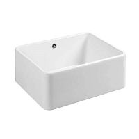 Single-bowl kitchen sink Farmhouse XS : 740400Vwithout drainboardceramicundermount