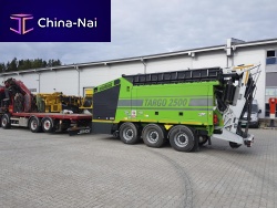 Primary shredder TARGO 2500single-shaftfor woodfor waste