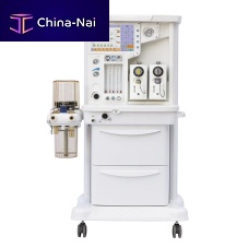 Trolley-mounted anesthesia workstation YSAV6302with respiratory monitoring