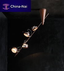 Contemporary ceiling light AVALONmetalhalogenhome