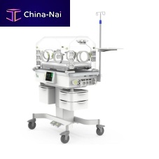 Neonatal incubator on casters EcoLa3000 height-adjustableTrendelenburgwith touchscreen