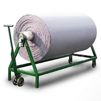 Winding trolley A-FRAMEmetalfor rolls