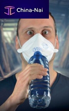 Disposable respirator CYRANO® series FFP3cup shaped
