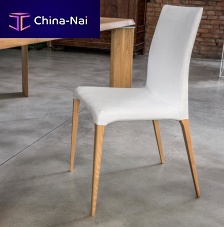 Contemporary chair ARAGONAoakfabricleather