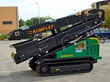 Belt conveyor TRACKED CONVEYOR BELT TB 3400horizontaltransportmobile