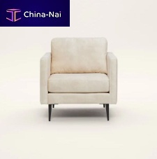 Contemporary armchair CESAREvelvetpolyesterbeech