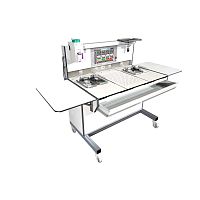 Trolley-mounted veterinary anesthesia workstation SIGMA-120