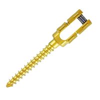 Thoracic-lumbar vertebra pedicle screw 0306-4520lumbar vertebramonoaxialmetallic
