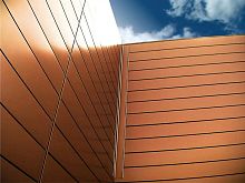 Panel cladding INCOBENDS DAEZLcompositesmoothfor ventilated facade