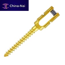 Thoracic-lumbar vertebra pedicle screw 0306-4520lumbar vertebramonoaxialmetallic