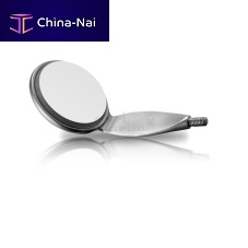 Dental mirror 470/4double-sidedrhodium
