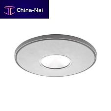 Contemporary ceiling light PF 30roundcast aluminumpolycarbonate