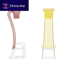 Original design chair Lazy Basketballindoormetalnylon