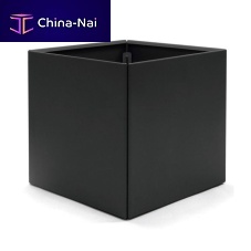 Aluminum planter FP-Ccubecontemporarycommercial