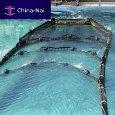 Pollution control boom Speed-Sweepfloatingsheltered waters