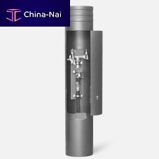 Security bollard 300-1parking preventionelectrical distributiongalvanised steel