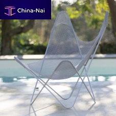 Original design armchair AAstainless steelwhite