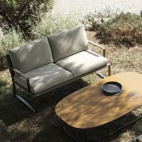 Contemporary sofa PHOENIXoutdoorfabricgreen