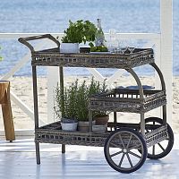 Home service trolley Jamesgardenaluminumsynthetic fiber