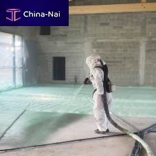 Thermal insulation SPRAYpolyurethane foamblowninterior