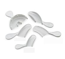 Complete denture dental impression tray iMeshperforated