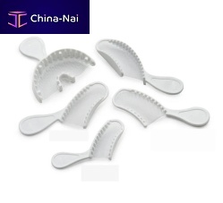 Complete denture dental impression tray iMeshperforated