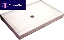 Rectangular shower base TERRAZZO-WARE® : SBR-4832-3Fraisednatural stone