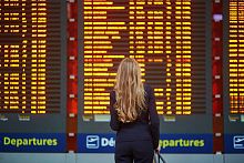 Airport flight information display system FIDS