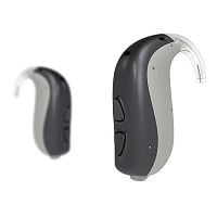 BTE hearing aid Viron bluetooth®beigebrown