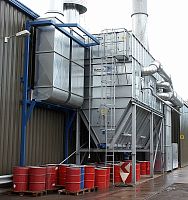 Filter dust collector