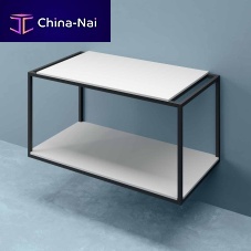 Painted metal washbasin stand INFINITY 1