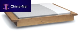 Double bed PA02 NOAHcontemporaryoakoiled wood
