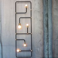 Contemporary wall light BEAUBIENindooraluminumbrass