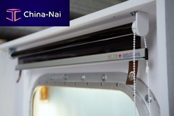 Roller window covering SOLAROLAaluminiumfor shipsanti-glare
