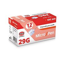 Insuline injection needle 100-PEN29G12sterilepen29G