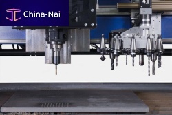 Tapping drilling unit cutting