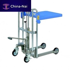 Manual stacker truck walk-behind