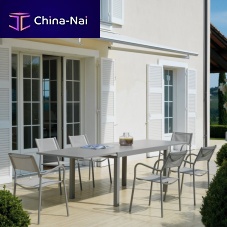 Contemporary chair MO310outdoorwater-resistant fabricmetal base