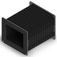 Polygonal bellows for machinesfor machine tools