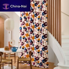 Upholstery fabric MANALI for curtainfloral patternpolyester