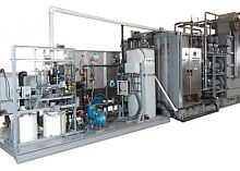 Industrial waste treatment plant automated