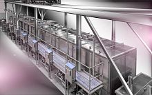 Steam industrial cooker MATRIXbatchfor meatautomatic