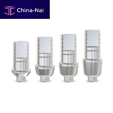 Titanium implant abutment SAWS seriesinternal hexagonstraightshort