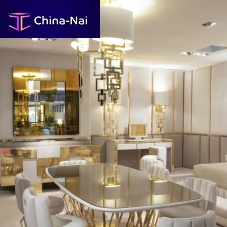 Pendant lamp Signaturemetalbrasssilk