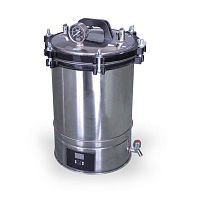 Medical sterilizer PS-18B+steamportablestainless steel