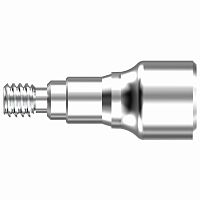 Titanium healing cap AVG seriesfor implant abutments